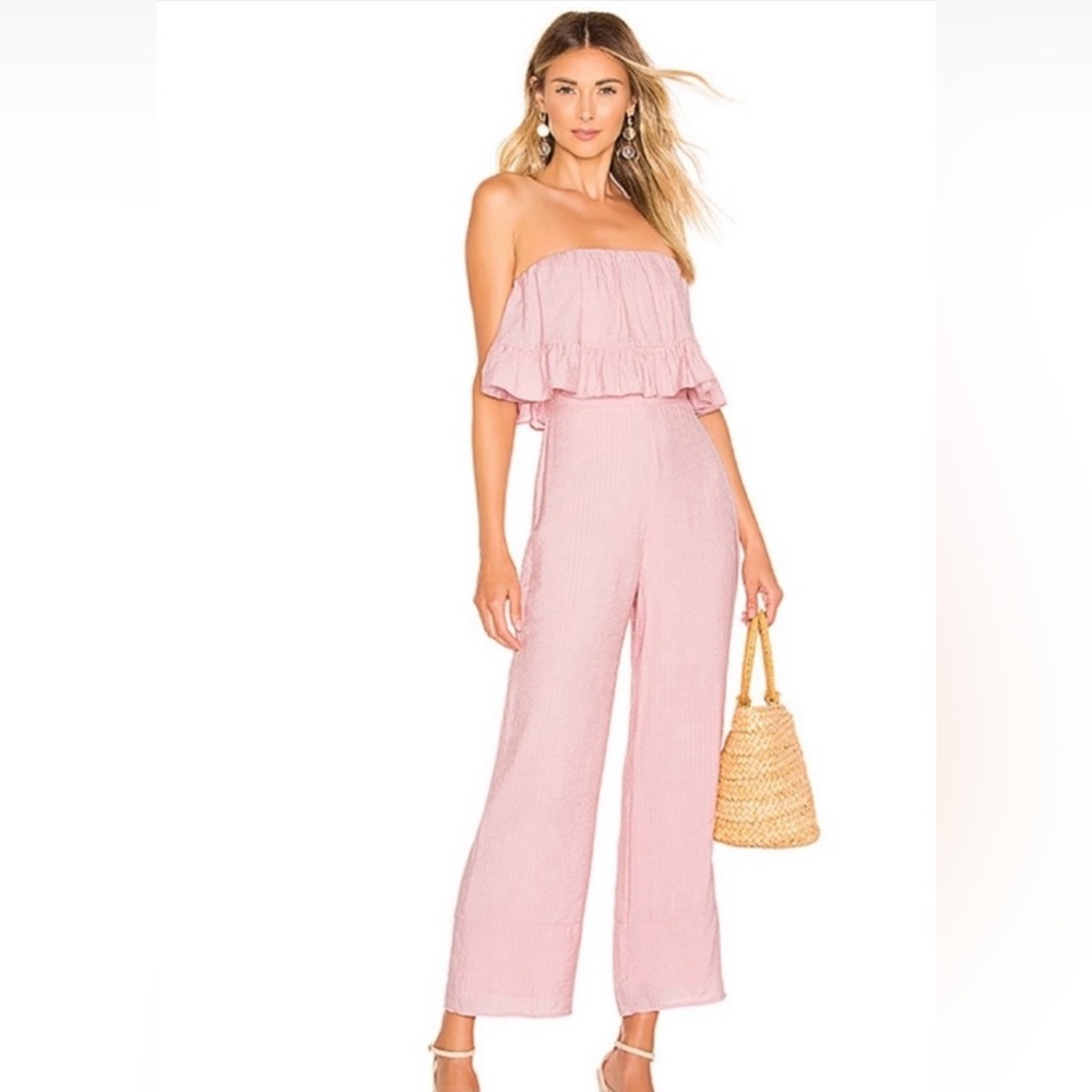 Lovers and Friends Pink Jumpsuit, Size Medium